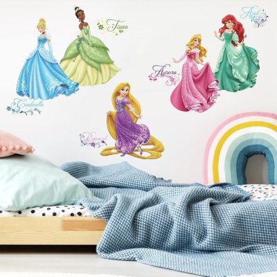 wallpaperstore.gr-αυτοκόλλητο τοίχου,πριγκίπισσες,disney,DiY