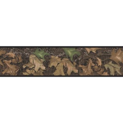 wallpaperstore.gr-αυτοκόλλητη μπορντούρα,φύλλα,DIY