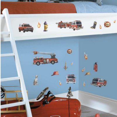 wallpaperstore.gr-αυτοκόλλητο τοίχου,πυροσβεστικό,DIY