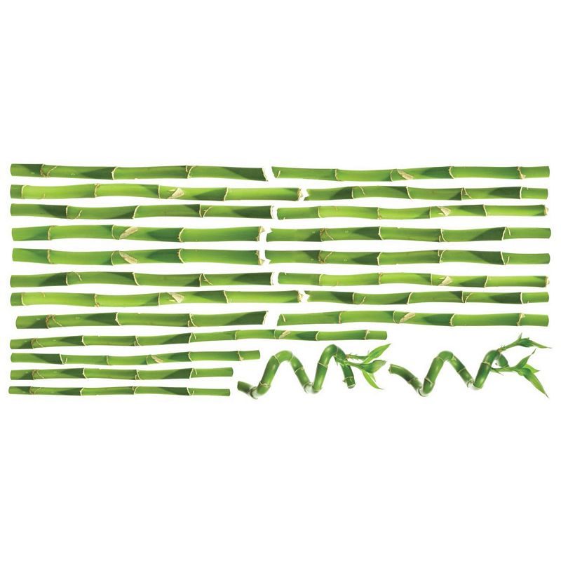 wallpaperstore.gr-αυτοκόλλητο τοίχου,φύλλα,κλαδιά,μπαμπού,DIY