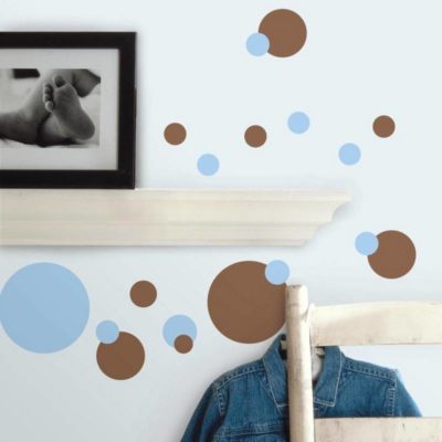 wallpaperstore.gr-αυτοκόλλητο τοίχου,κύκλοι,DIY