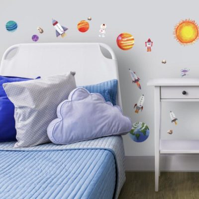 wallpaperstore.gr-αυτοκόλλητο τοίχου,πλανήτες,διάστημα,DIY