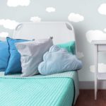 wallpaperstore.gr-αυτοκόλλητο τοίχου,σύννεφα,DIY