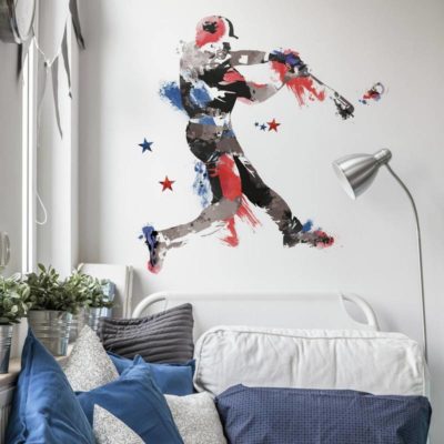 wallpaperstore.gr-αυτοκόλλητο τοίχου,μπέιζμπολ,σπορ,DIY