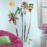 wallpaperstore.gr-αυτοκόλλητο τοίχου,φοίνικας,κλαδιά,φύλλα,DIY
