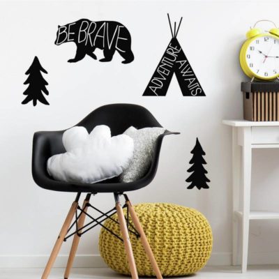 wallpaperstore.gr-αυτοκόλλητο τοίχου,ζώα,λέξεις,παιδική,DIY