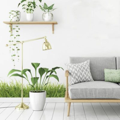 wallpaperstore.gr-αυτοκόλλητο τοίχου,γρασίδι,χόρτο,DIY