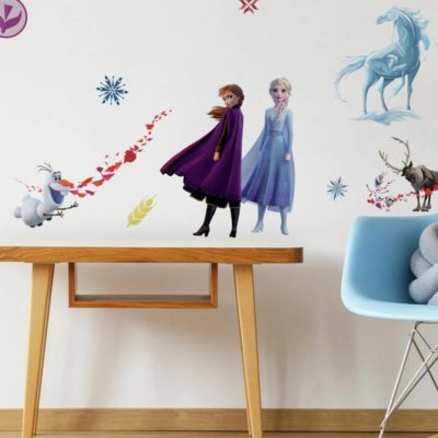 Wallpaperstore.gr,αυτοκόλλητο τοίχου,Frozen 2,Έλσα,Άννα,Όλαφ