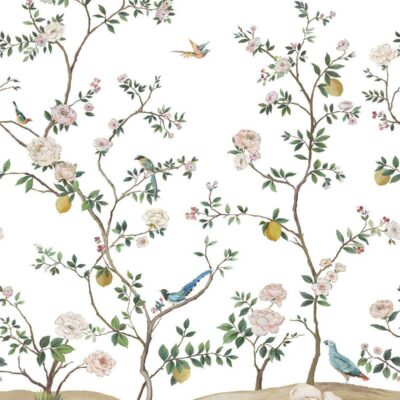 wallpaperstore.gr-παράσταση τοίχου,ζώα.λουλούδια
