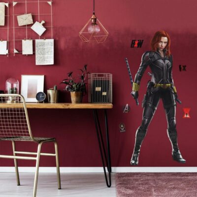 wallpaperstore.gr-αυτοκόλλητο τοίχου,marvel,black widow,DIY