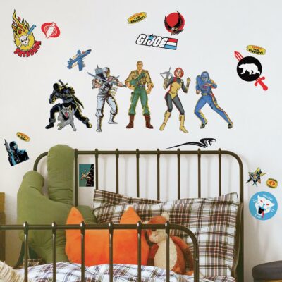 wallpaperstore.gr-αυτοκόλλητο τοίχου,gi joe,DIY