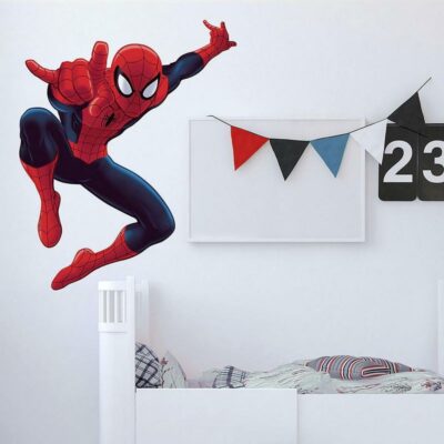 wallpaperstore.gr-αυτοκόλλητο τοίχου,marvel.Spiderman,DIY