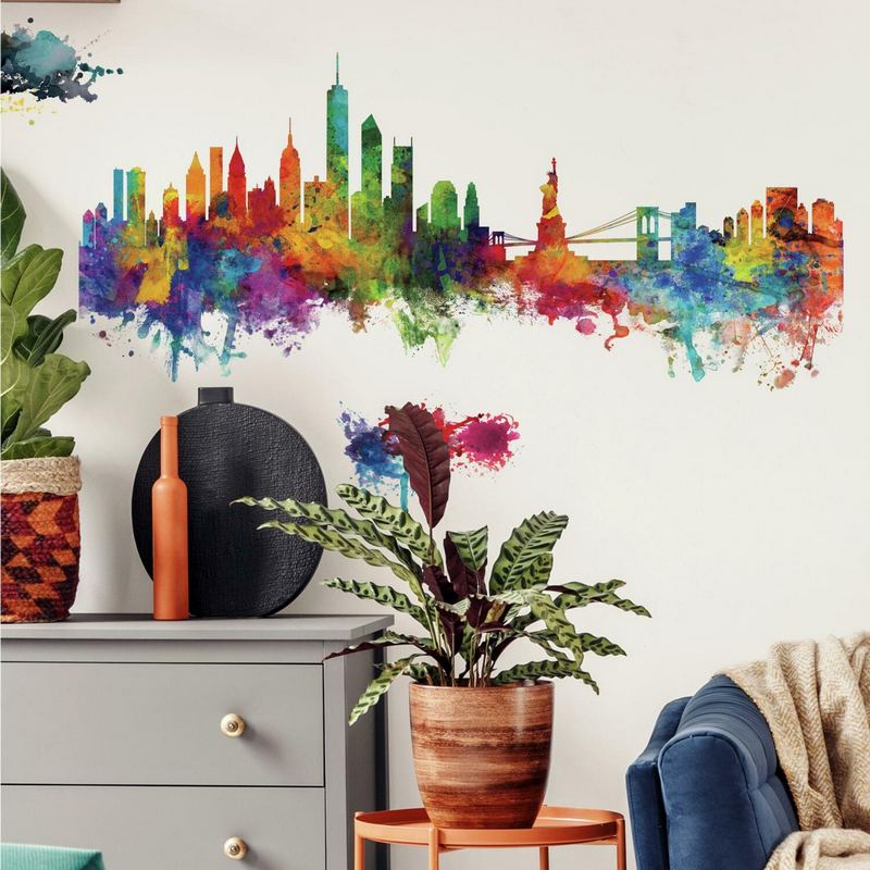 wallpaperstore.gr-αυτοκόλλητο τοίχου,new york,DIY,Νέα Υόρκη