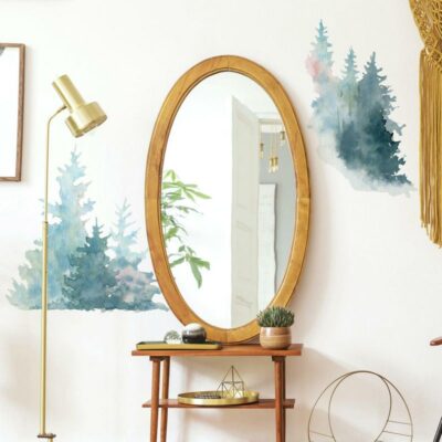 wallpaperstore.gr-αυτοκόλλητο τοίχου,δέντρα,DIY