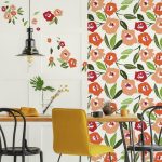 wallpaperstore.gr-αυτοκόλλητο τοίχου,λουλούδια,DIY