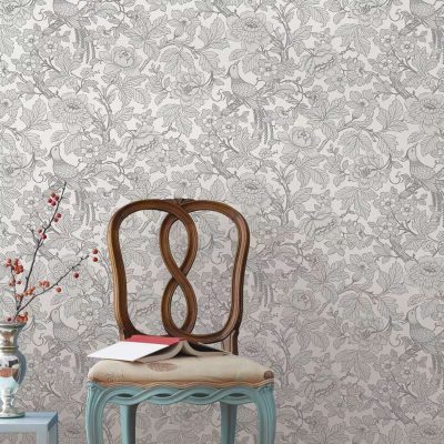 wallpaperstore.gr-ταπετσαρία,λουλούδια,πουλιά